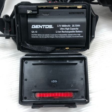  GENTOS ヘッドライト GH-200RG マイクロUSB充電 GH-200RG