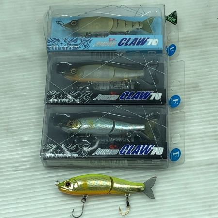  GAN CRAFT ガンクラフト JOINTED CLAW70 ジョイクロ 4個まとめ