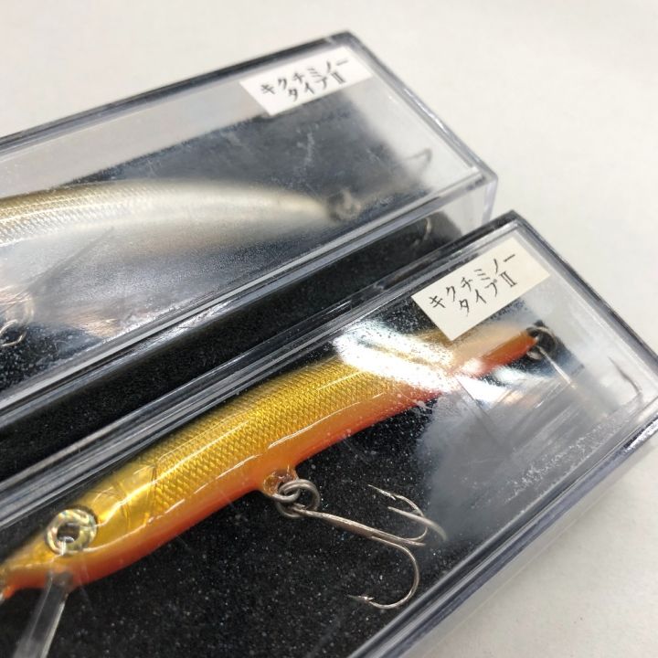 ナベミノー　ベンド　キクチミノー　タイプⅡ KIKUCHI ルアー キクチミノー タイプⅡ - 中古釣り・フィッシング