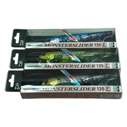 ΣΣ DAIWA ダイワ ルアー MORETHAN モアザン MONSTER SLIDER モンスタースライダー 135F-LI 3個 Aランク