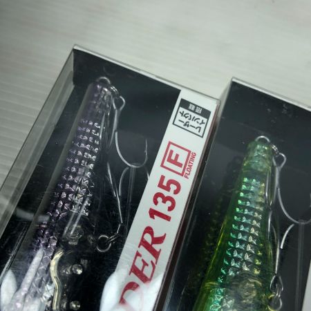  DAIWA ダイワ ルアー MORETHAN モアザン MONSTER SLIDER モンスタースライダー 135F-LI 3個