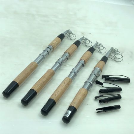  EBISU エビスフィッシング コンパクトロッド パーク6 パーク7 4本まとめ