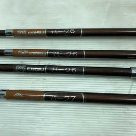  EBISU エビスフィッシング コンパクトロッド パーク6 パーク7 4本まとめ