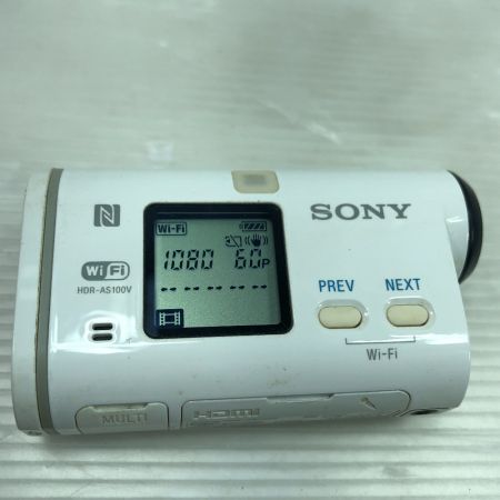  SONY ソニー HDR-AS100V デジタルHDビデオカメラレコーダー アクションカム 釣り アウトドア