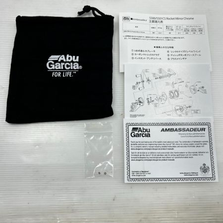 ABU×ディスプラウト ベイトリール アンバサダー5501CSロケット ミラークローム