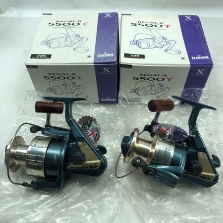  DAIWA ダイワ スピニングリール REGAL-X5500 2個まとめ REGAL-X5500T