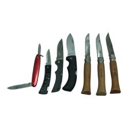 ΣΣ BUCK バック など フォールディングナイフ 折畳み 7個まとめ Bランク