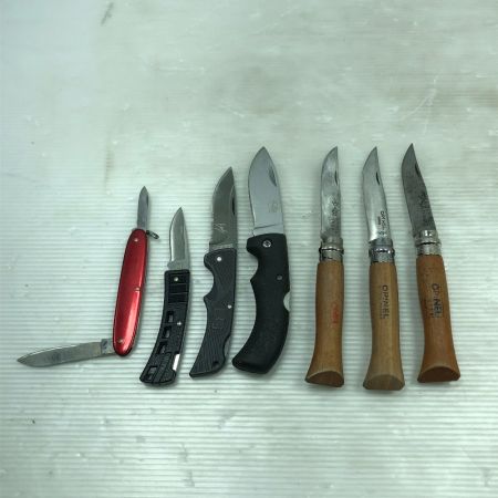  BUCK バック など フォールディングナイフ 折畳み 7個まとめ