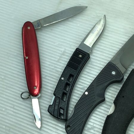  BUCK バック など フォールディングナイフ 折畳み 7個まとめ