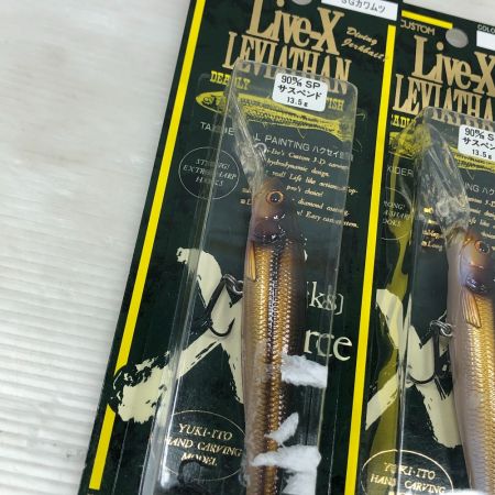  Megabass メガバス ルアー LIVE-X LEVIATHAN ライブx リバイアサン 5個