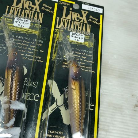  Megabass メガバス ルアー LIVE-X LEVIATHAN ライブx リバイアサン 5個