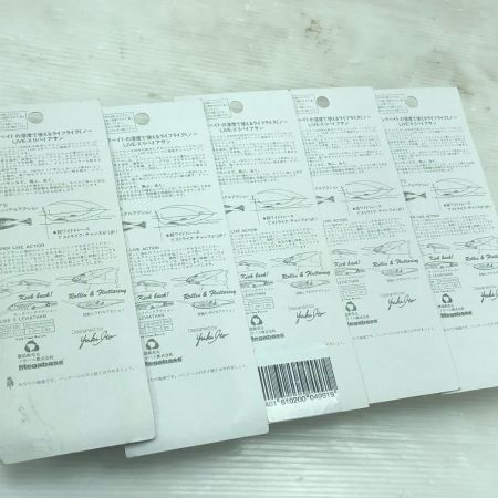  Megabass メガバス ルアー LIVE-X LEVIATHAN ライブx リバイアサン 5個