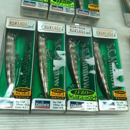  DAIWA ダイワ ルアー シルバークリーク ミノーⅡ 9F 11SP 13個まとめ