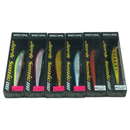  WATERLAND ウォーターランド ルアー ジャークソニック110 6個まとめ