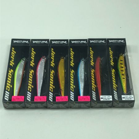  WATERLAND ウォーターランド ルアー ジャークソニック110 6個まとめ