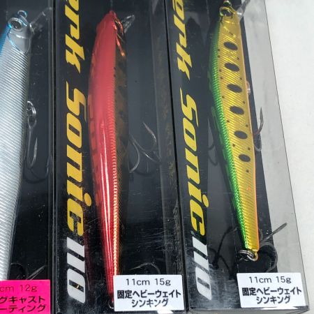  WATERLAND ウォーターランド ルアー ジャークソニック110 6個まとめ