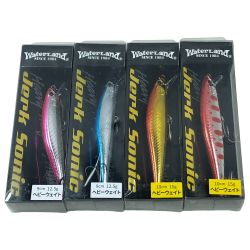 ΣΣ WATERLAND ウォーターランド ルアー ジャークソニック90/100 4個まとめ Sランク