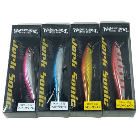  WATERLAND ウォーターランド ルアー ジャークソニック90/100 4個まとめ