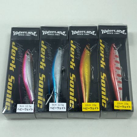  WATERLAND ウォーターランド ルアー ジャークソニック90/100 4個まとめ