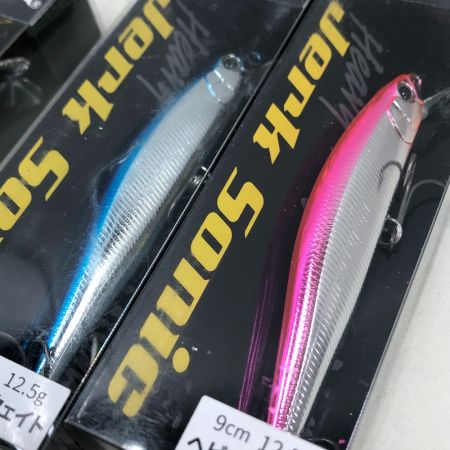  WATERLAND ウォーターランド ルアー ジャークソニック90/100 4個まとめ