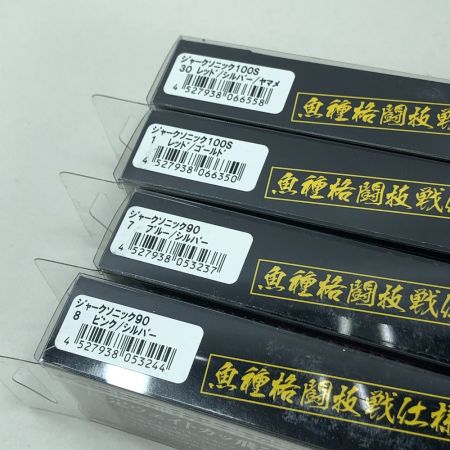  WATERLAND ウォーターランド ルアー ジャークソニック90/100 4個まとめ