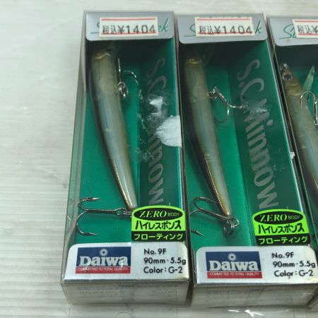  DAIWA ダイワ ルアー シルバークリークミノー 8個まとめ 9F/9SP/11F/11SP