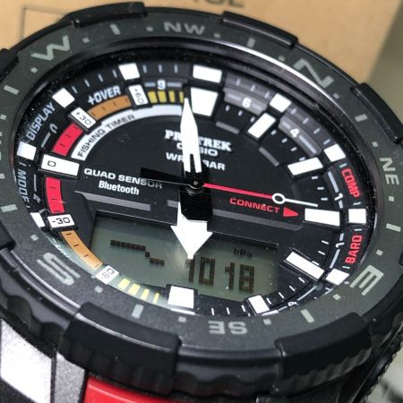  CASIO カシオ 腕時計 PRO TREK プロトレック アングラーライン PRT-B70-1JF 5602JA デジアナ ﾌﾟﾛﾄﾚｯｸ B70 1JF