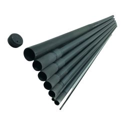 ΣΣ DAIWA ダイワ 万能竿 波路 硬調 80SX 振出 06310640 Bランク