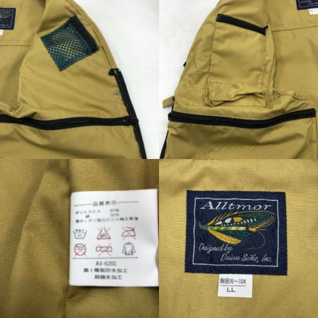  DAIWA ダイワ フィッシングベスト フライ Alltmor アルトモア LLサイズ