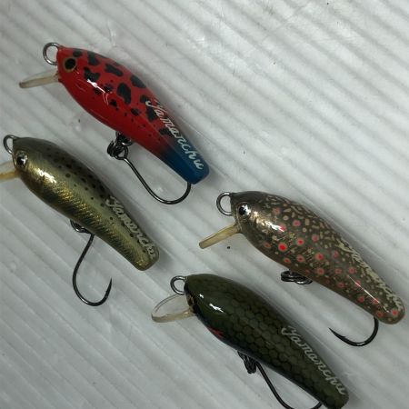  やまんちゅ ハンドメイドルアー ミノー 4個まとめ