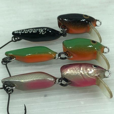  やまんちゅ ハンドメイドルアー ジョイント ミノー 3個まとめ