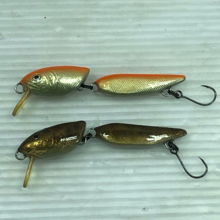  やまんちゅ ハンドメイドルアー ジョイント ミノー 2個まとめ