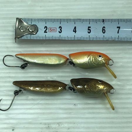  やまんちゅ ハンドメイドルアー ジョイント ミノー 2個まとめ