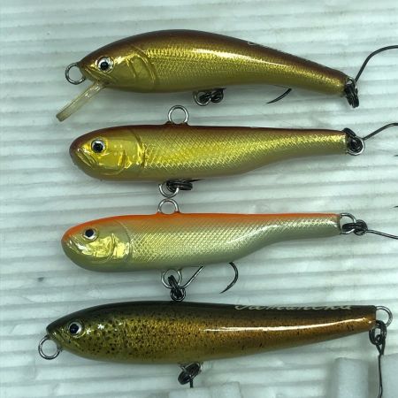  やまんちゅ ミノー ハンドメイドルアー 4個まとめ