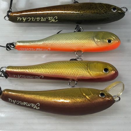  やまんちゅ ミノー ハンドメイドルアー 4個まとめ