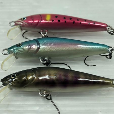  やまんちゅ ハンドメイドルアー ミノー 3個まとめ