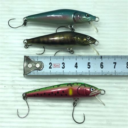  やまんちゅ ハンドメイドルアー ミノー 3個まとめ