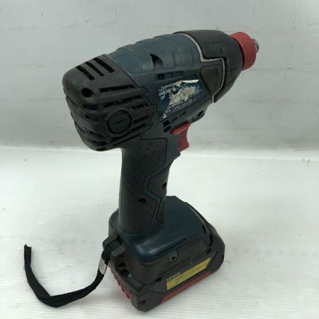  BOSCH ボッシュ 締め付け工具 インパクトドライバ 充電器・充電池1個・ケース付 GDX18V-LI ネイビー