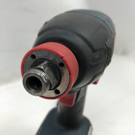  BOSCH ボッシュ 締め付け工具 インパクトドライバ 充電器・充電池1個・ケース付 GDX18V-LI ネイビー