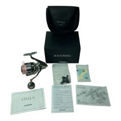 SHIMANO シマノ スピニングリール  03807 18ステラ 3000MHG 社外パーツ付 Bランク