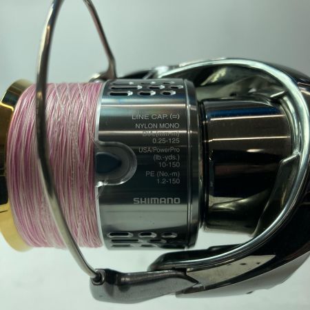 SHIMANO シマノ スピニングリール  03807 18ステラ 3000MHG 社外パーツ付