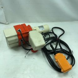 ◇◇ KITO キトー 工具関連用品 電気チェーンブロック 本体のみ コード式 100v ED24ST オレンジ Cランク