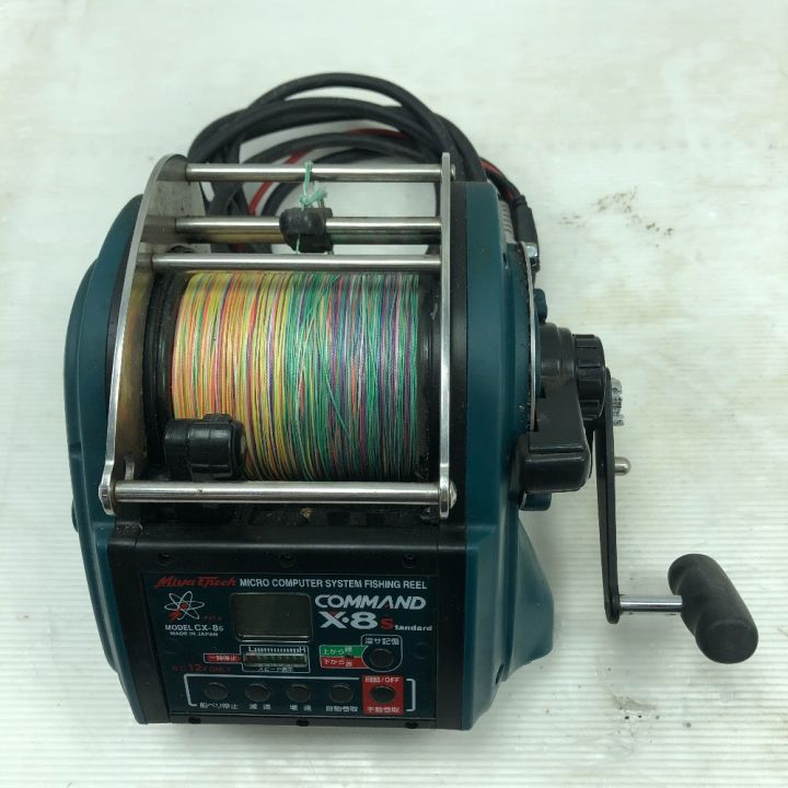 COMMAND X-8 電動リール MODEL CX-8 Miya Epoch コマンドX8 CX8 12V