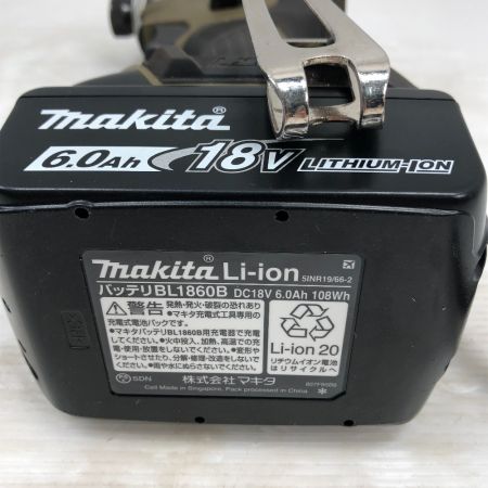  MAKITA マキタ 締め付け工具 インパクトドライバ 充電器・充電池1個・ケース付 TD173D オリーブ