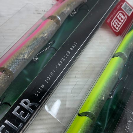  Megabass メガバス ルアー EELER イーラ 2個まとめ #GP コーラルピンクバック チャートバック