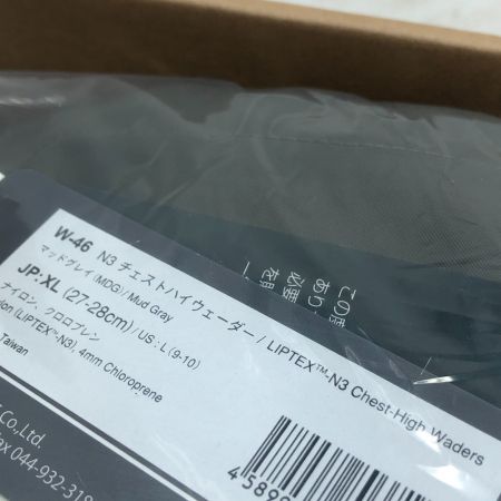  LITTLE PRESENTS リトルプレゼンツ チェストハイウエーダー W-46 N3 #マッドグレイ SIZE XL
