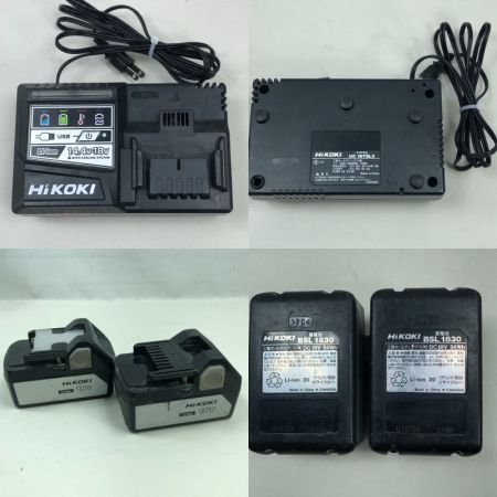  HiKOKI ハイコーキ 締め付け工具 インパクトドライバ 充電器・充電池2個・ケース付 WH18DKL グリーン