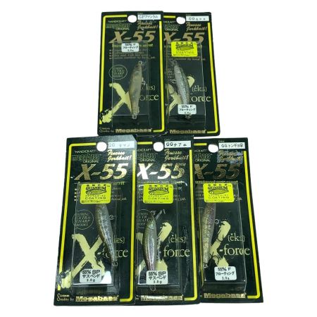  Megabass メガバス ルアー X-55 5個まとめ（1）