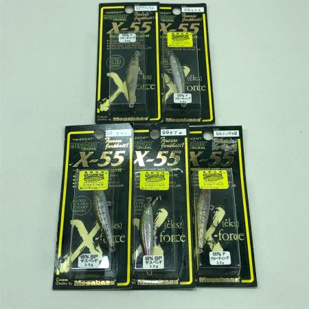  Megabass メガバス ルアー X-55 5個まとめ（1）