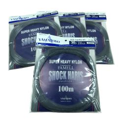 ΣΣ YAMATOYO TEGUSU 山豊テグス ショックハリス ショックリーダー 4個まとめ Sランク